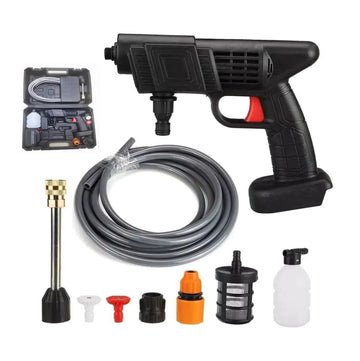 Hidrolavadora Portátil con Dos Baterías